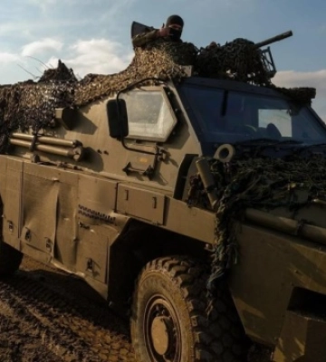 Штурмові підрозділи сил оборони ефективно використовують австралійські бронетранспортери Bushmaster на Бахмутському напрямку, - Генштаб. ФОТО
