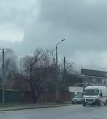 У Полтаві на Інституті зв&#039;язку загорілася будівля