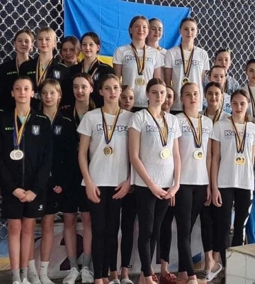 Миколаївські спортсменки завоювали 5 медалей на Чемпіонаті України з синхронного плавання