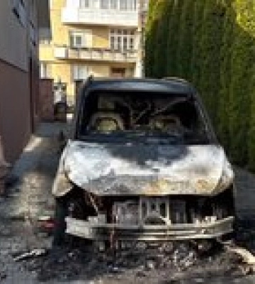 В Ужгороде сгорело авто секретаря горсовета. Тищенко обвиняет "лесную мафию" – видео
