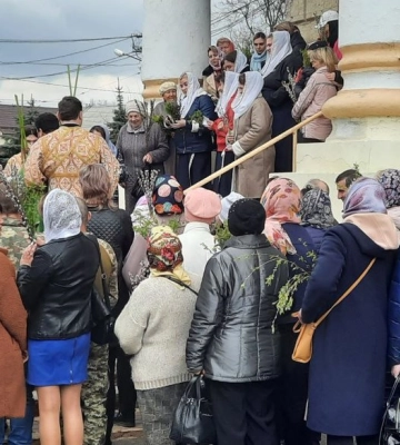 У Вербну неділю у Миколаєві відбулось святкове богослужіння