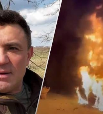 В Ужгороді спалили автівку секретаря міськради (ВІДЕО)
