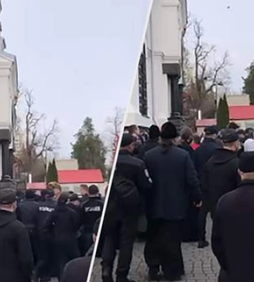 В Каменце-Подольском стычки у собора, который до сих пор занимает УПЦ МП