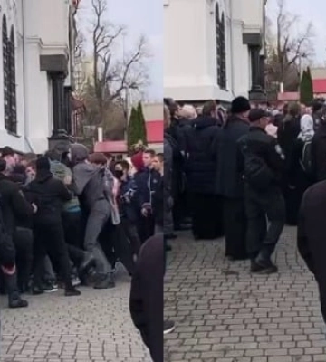 У Кам&#039;янці-Подільському сутички біля соробу, який досі займає УПЦ МП