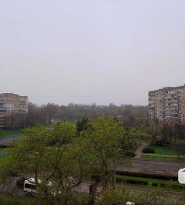 Утром Кривой Рог окутал туман.