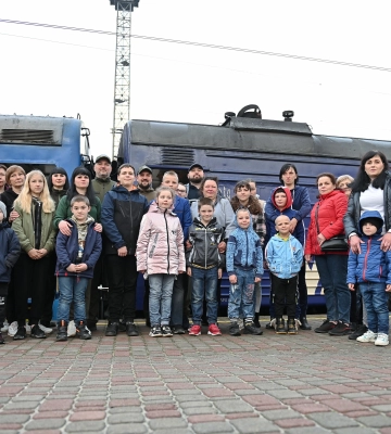 Из деоккупированных районов Харьковщины эвакуируют детей в безопасные регионы
