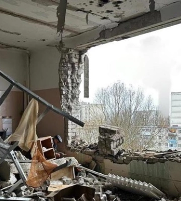 Росіяни за неділю 78 разів обстрілювали Херсонську область, є влучання в житлові квартали