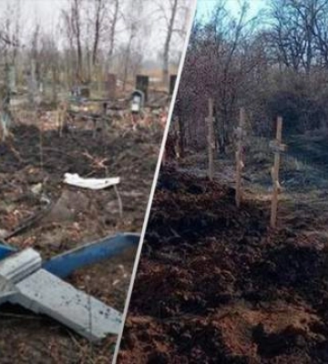 В шоці навіть колаборанти: росіяни крадуть та перешліфовують надгробки у Попасній