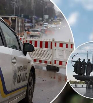 У Києві через прорив труби вулицю залило окропом