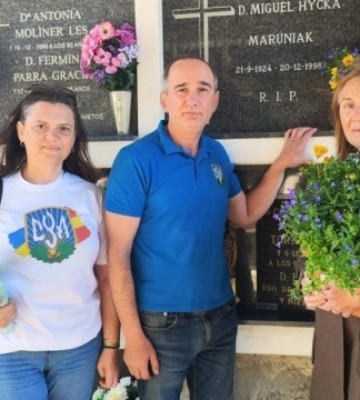 Віднайдено могилу першого голови осередку Спілки української молоді в Іспанії