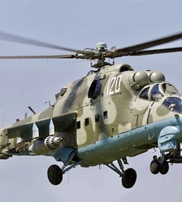 На Авдіївському напрямку ЗСУ збили бойовий гелікоптер Мі-24