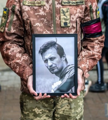 У Львові провели в останню путь Євгена Гулевича, який загинув під Бахмутом