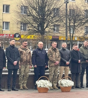 Не забудемо та не пробачимо: У Костополі відзначили першу річницю визволення півночі України від рашистів