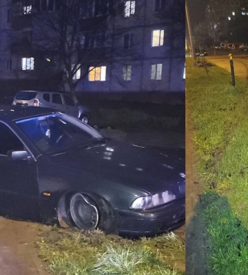Патрульні розшукали винуватця нічної ДТП у Рівному