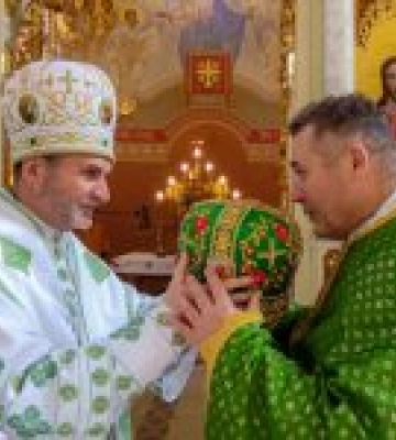 Протосинкела Бучацької єпархії Володимира Заболотного іменовано митрофорним протоієреєм