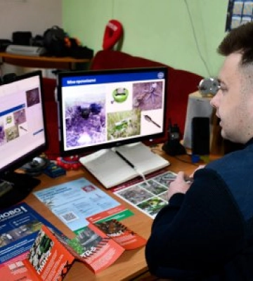 10 квітня фахівець ГУ ДСНС провів для учнів 7-8 класів загальноосвітньої школи № 24 м. Миколаєва