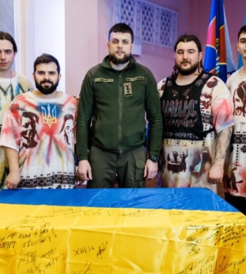 Український гурт став амбасадорами штурмової бригади “Спартан”