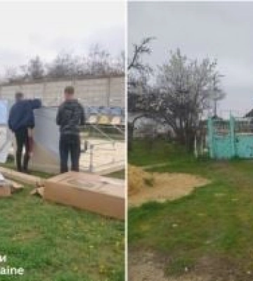 В Николаевской области собирают первые мобильные дома для украинцев: фото показал Лубинец