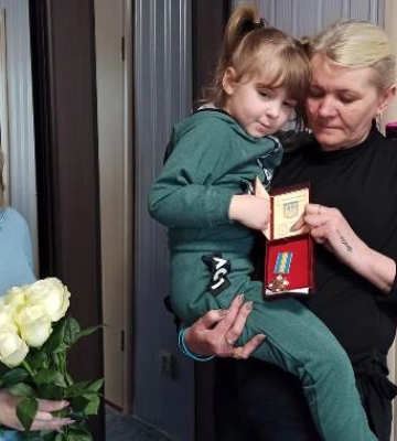 Сім`я загиблого Захисника України з Острога отримала його другий орден
