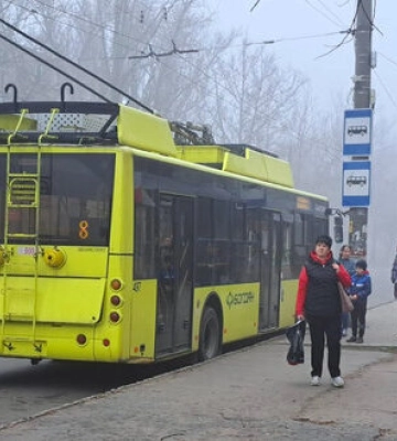 У Херсоні безплатно курсують тролейбуси