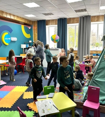 ЮНІСЕФ відкрив на Миколаївщині нову дитячу точку «Спільно»