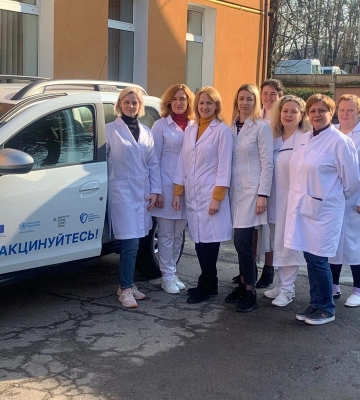 Рівне отримало нове авто від ВООЗ
