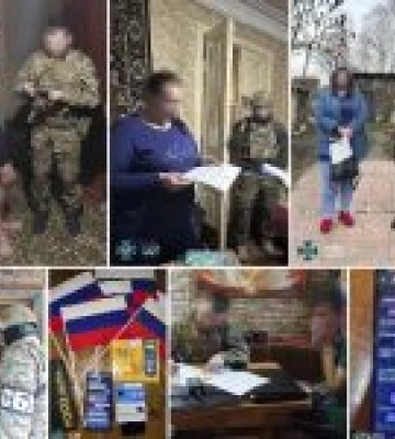 СБУ затримала двох інформаторів на Харківщині, які розвідували українські оборонні рубежі на кордоні з рф