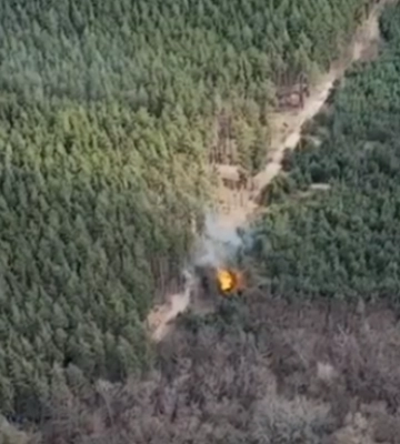 Бійці волинської бригади на трофейній техніці знищили ворожий міномет