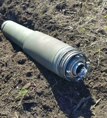 У двох районах Запорізької області знайшли снаряди від РСЗВ