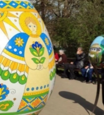В Ужгороді встановлять писанки зі зруйнованого київського «Добропарку»