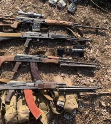 Понад 3 тисячі одиниць трофейної зброї поставили на облік у Київській області, - поліція