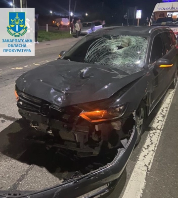 На Закарпатті за скоєння ДТП, в якій загинув підліток, судитимуть правоохоронця