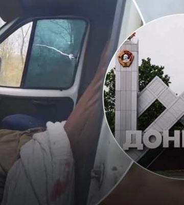 У Донецьку автобус потрапив під обстріл