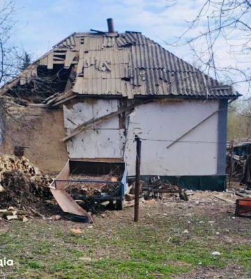 Ворожа міна зруйнувала будинок на прикордонні Сумщини