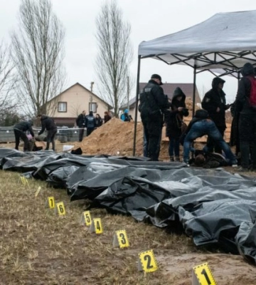 Полиция Киевской области установила 15 мест массового захоронения и 3 пыточных