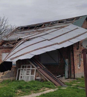 Армія рф двічі обстріляла громаду на Дніпропетровщині