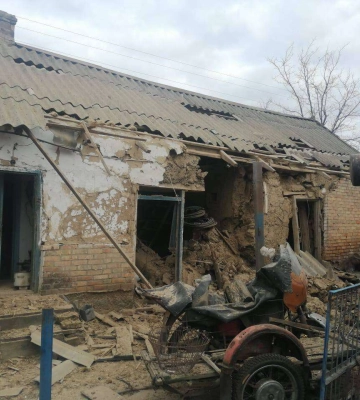 Армія рф двічі обстріляла громаду на Дніпропетровщині