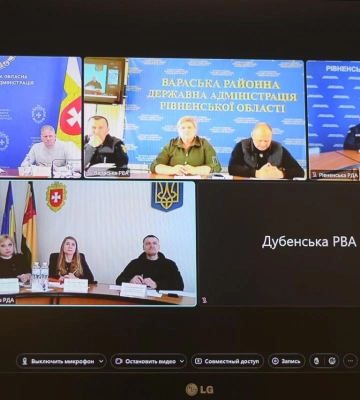 У Рівненській ОДА обговорили заходи із запобігання підтопленням в північних районах області