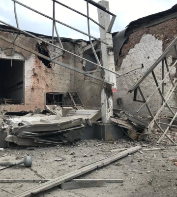 Російські війська з авіації вдарили територією Запорізької області