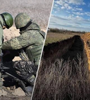 Росія створила 3 рівні оборони на Запоріжжі: розвідка Британії розповіла, чи допоможе це ворогу