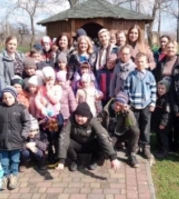 У Спеціальній школі у Великих Межирічах відбулося  дійство «Великодня Україна»