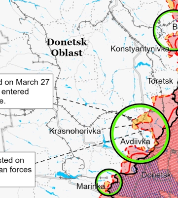 Війська РФ відступили з деяких позицій на Донецькому напрямку — Дмитрашківський