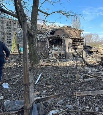 В результате обстрела Константиновки погибли 6 человек: жуткие кадры