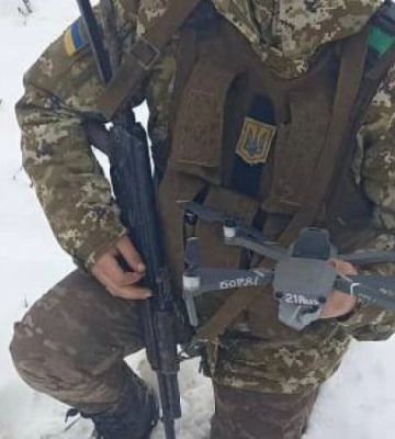На Луганщині прикордонники збили безпілотник росіян