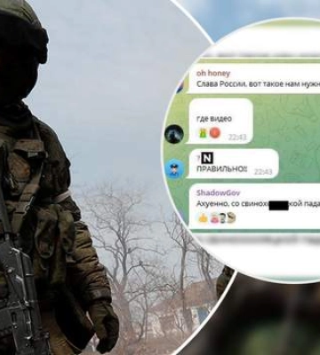 &quot;Так бы с каждым хо*лом&quot;: россияне цинично радуются из-за казни украинского военного