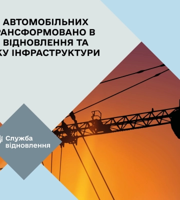 Службу автодоріг у Сумській області трансформували в Службу відновлення та розвитку інфраструктури