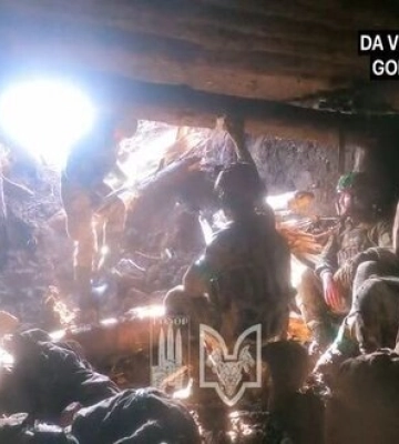 Бойцы роты &quot;Гонор&quot; батальона &quot;Волки Да Винчи&quot; уничтожают оккупантов в Бахмуте. ВИДЕО боя