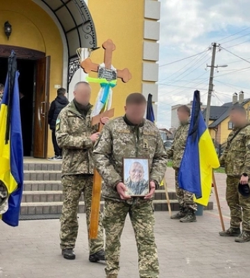 В Нововолинську провели в останню дорогу захисника Олександра Демчука 