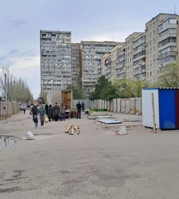 У Дніпрі на ж/м Сонячний все ж таки почали забудовувати одну із зелених зон