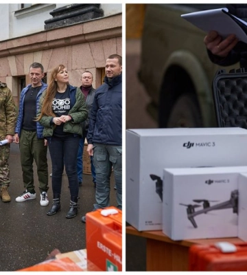 «1000 дронов для Украины»: В Краматорске волонтеры презентовали проект помощи ВСУ